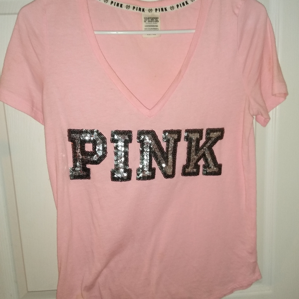 Sequin PINK shirt